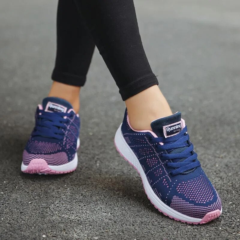 Summer Low White Women's Sports Shoes Womens Running Sneakers Women Sport Shoes Woman's Shoes Athletic Footwear Trainers D-435