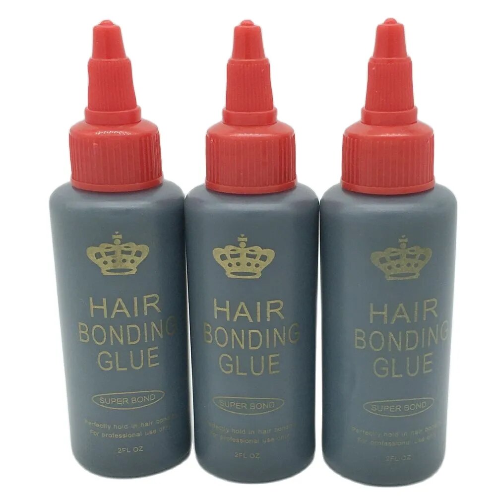 2 Oz 60 ml Black Hair Weft Bonding Glue Hair Weave bond