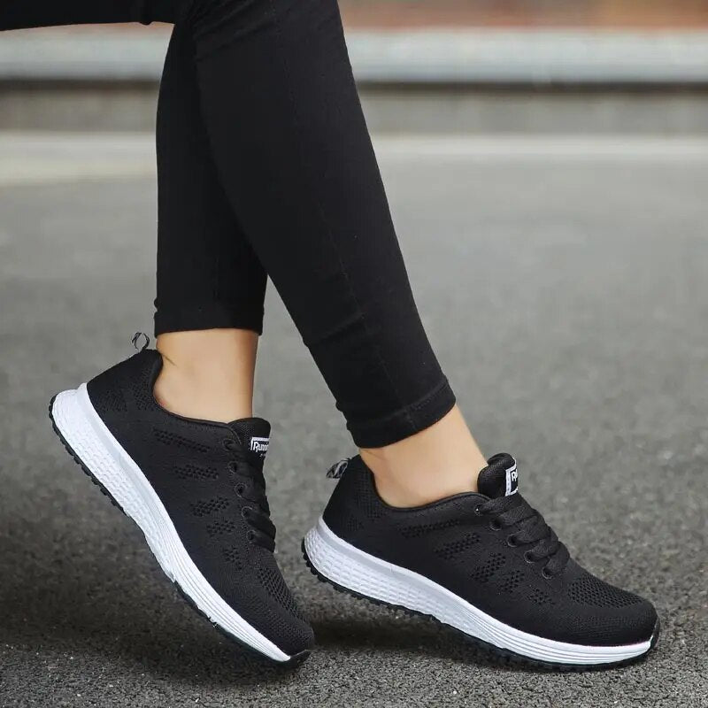 Summer Low White Women's Sports Shoes Womens Running Sneakers Women Sport Shoes Woman's Shoes Athletic Footwear Trainers D-435