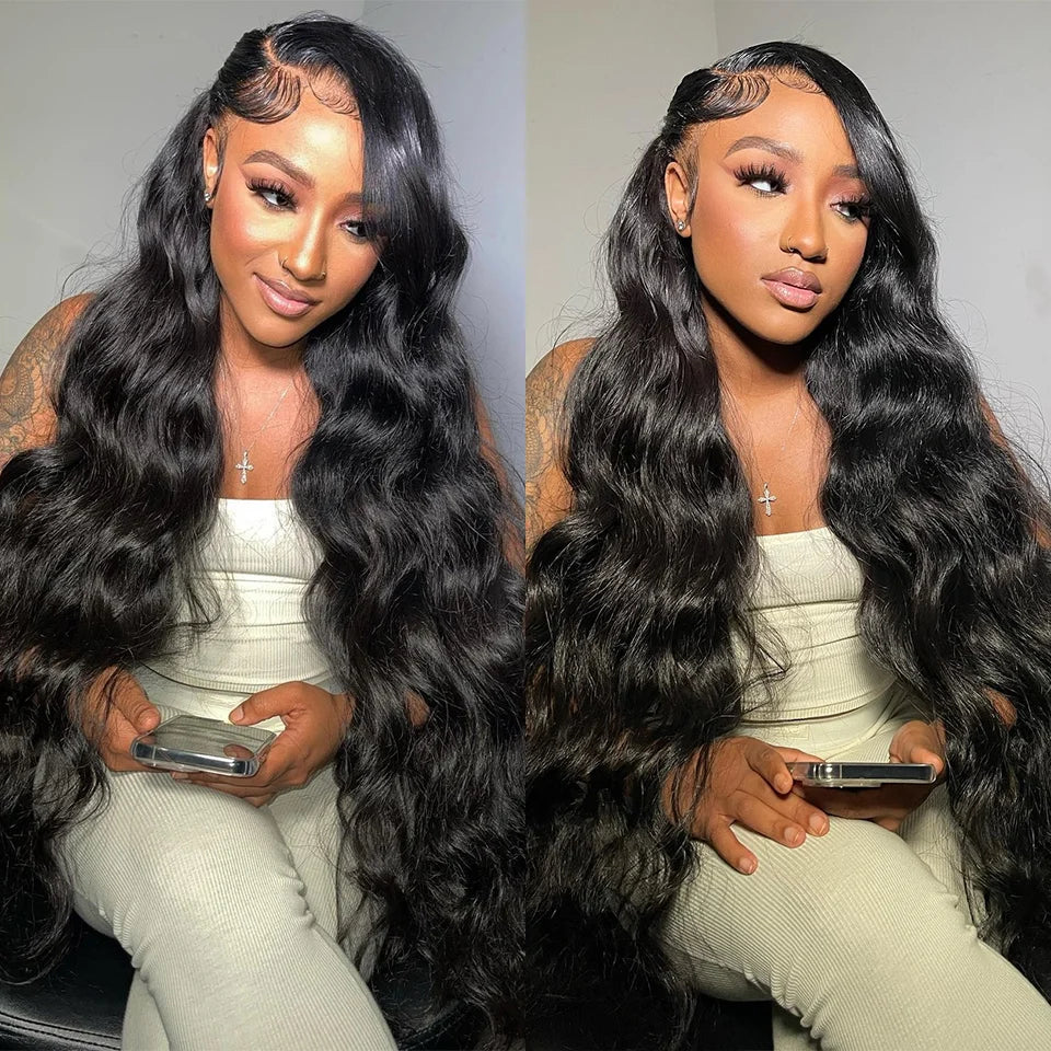 CRANBERRY Hair Body Wave Human Hair Bundles With Closure 4 pcs/lot Brazilian  Hair Weave Bundles With 5x5 Lace Closure Free Part