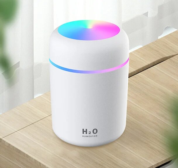 Car Air Freshener LED Air Humidifier Diffuser Air Humidifier Aromatherapy Aroma Fragrance Auto Interior perfume Accessories